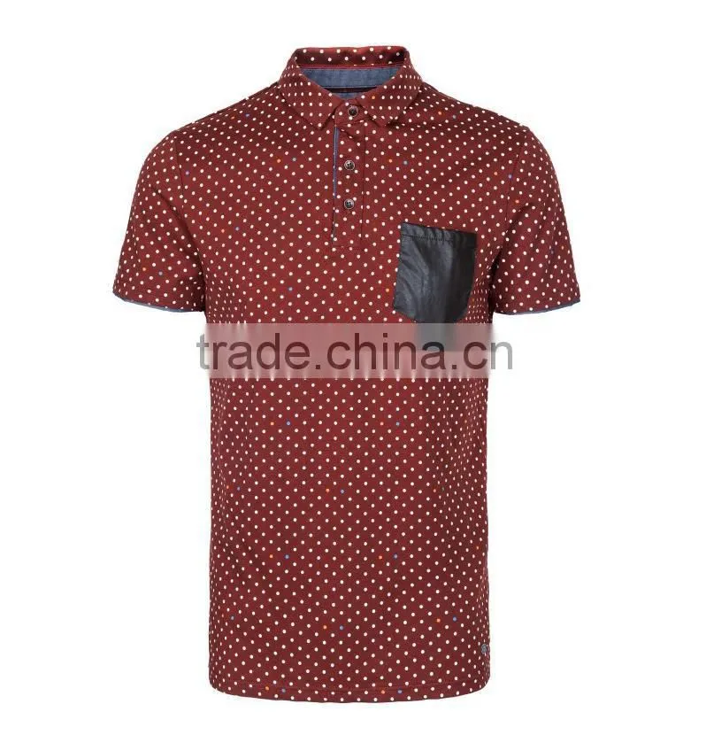 custom mens quick dry t-shirts china spot pure cotton moisture transfer leisure polo shirts