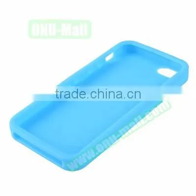 Free Sample Silicone Phone Case for iPhone 5, Back Cover Case for iPhone SE