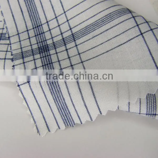 thin blue chambray weaving cotton rayon fabric for T shirts