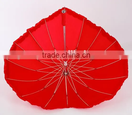 fashion wedding heart umbrella