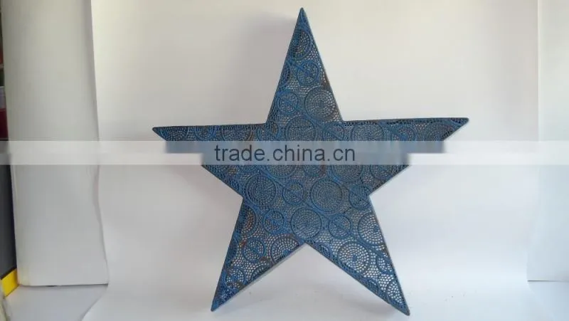 3D metal wall deco- metal star