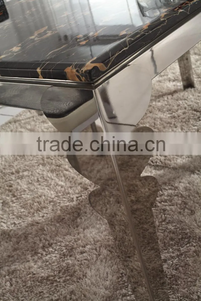Wholesale Cheap Dining Tables with Marble Inlay