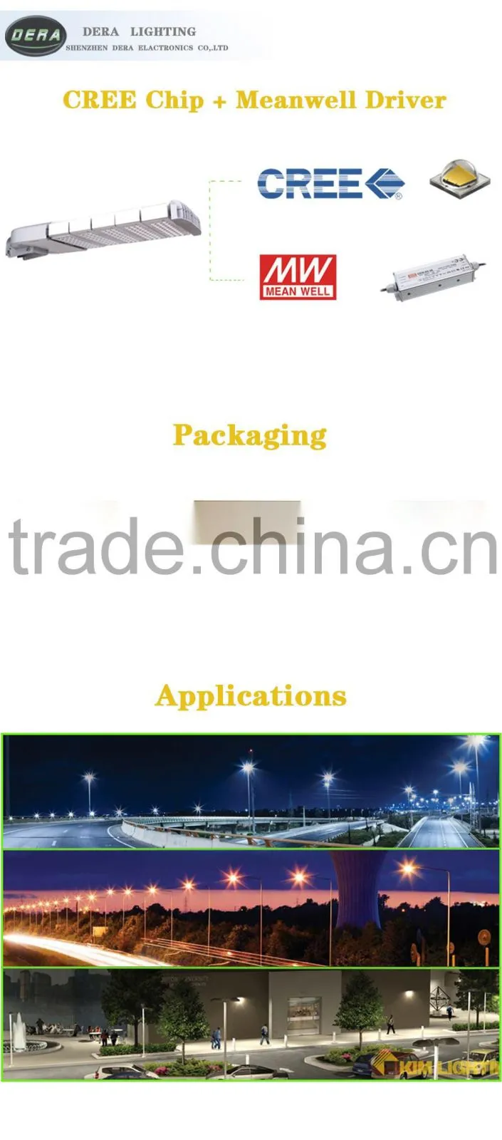 NEW hot sale led street light 250w solar street light with outdoor cctv camera led street light housing