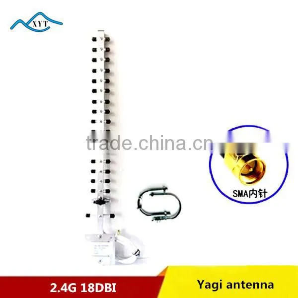 2.4G 18dbi directional yagi antenna wireless antenna 10KM