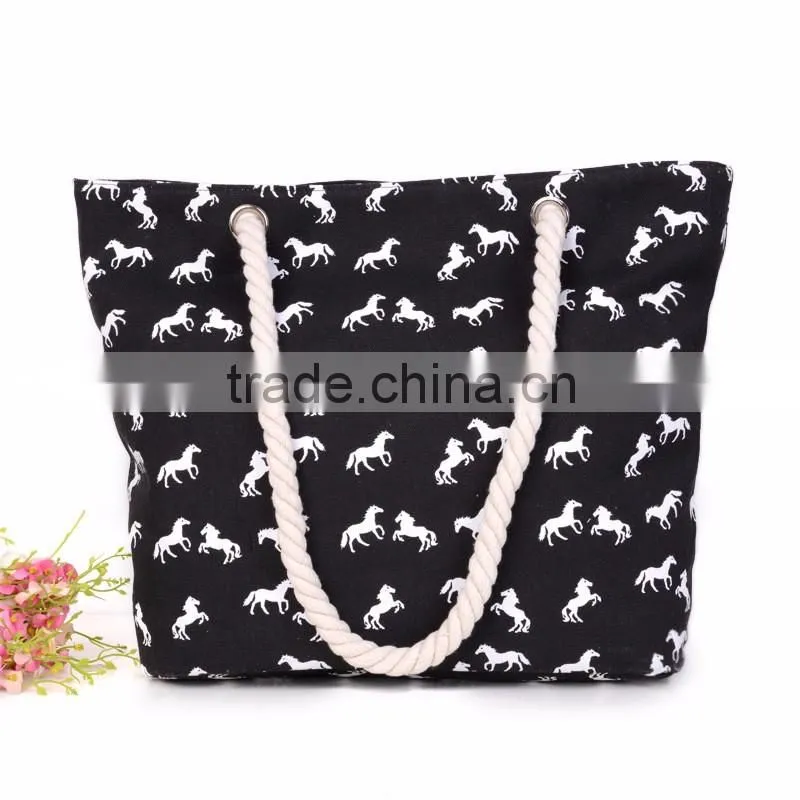 Hot sale fashion large beach bag 2015