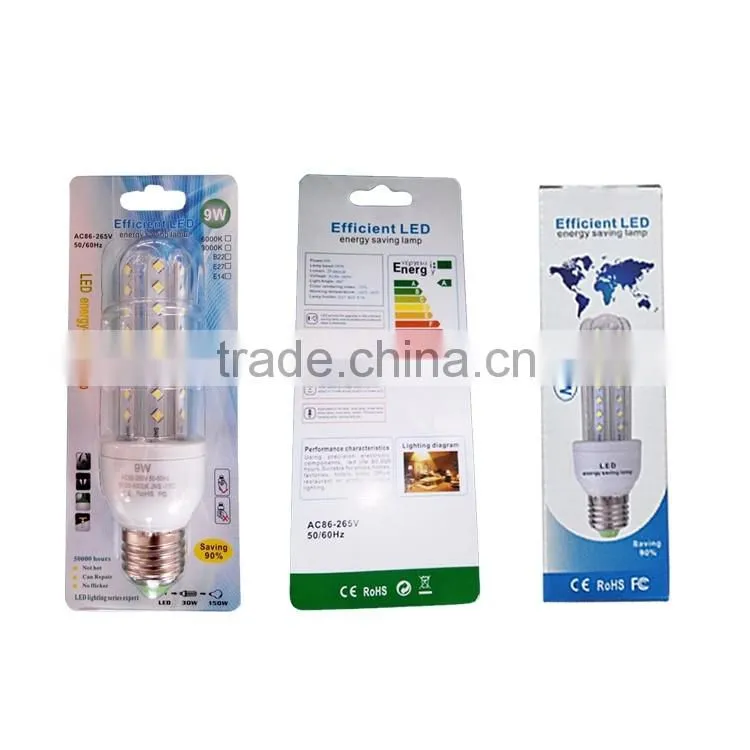 CE approved e27 SMD 9W corn led light