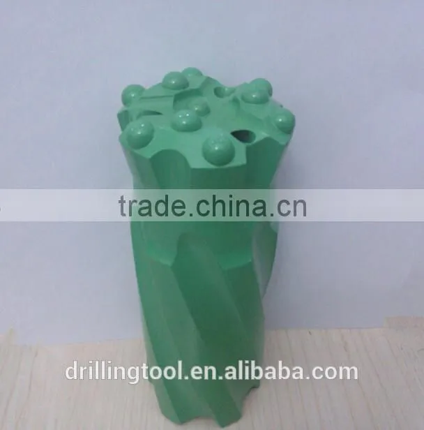 high Strength Alloy Steel Drilling Bit,Theaded button bit,T38, diameter 89mm, spherical, front 4*13mm, gauge 8*13mm