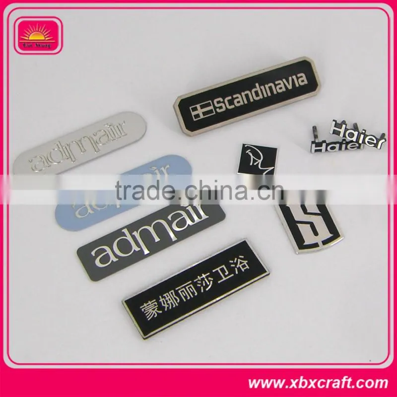 custom metal nameplate