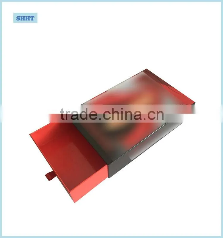 OEM elegent unique quality hair extension paper box w/ logo