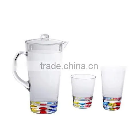 Acrylic Beverage Set Acrylic Drinkware Set