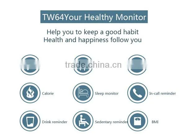 Healthy smart wristbands sport fitness bluetooth bracelet smart watch