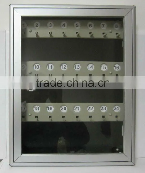 Aluminium message board, key stand, key board
