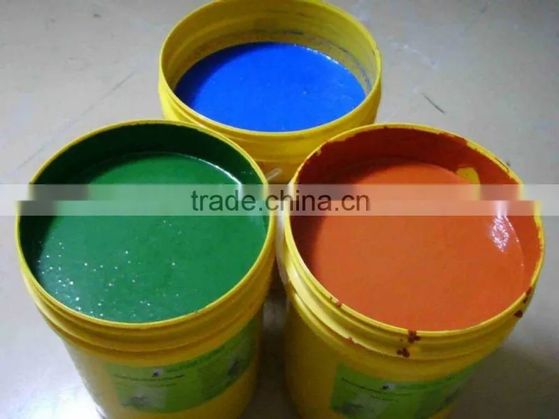 silicon PU synthetic badminton court flooring material