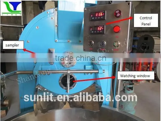 China New Design Stainless Steel Commercial Coffee Roaster
