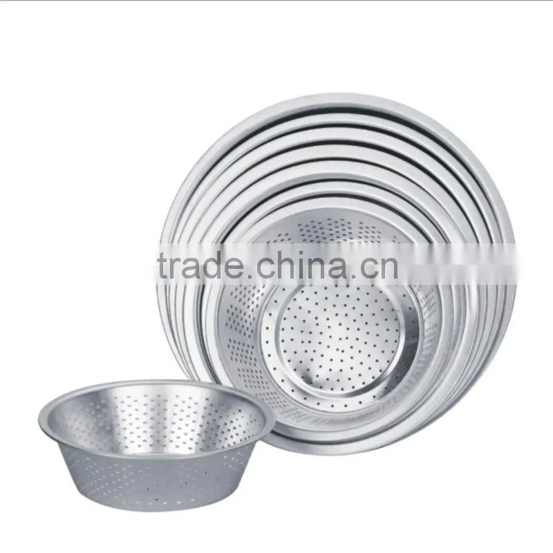 China wholesale aluminum kitchen colander for sale