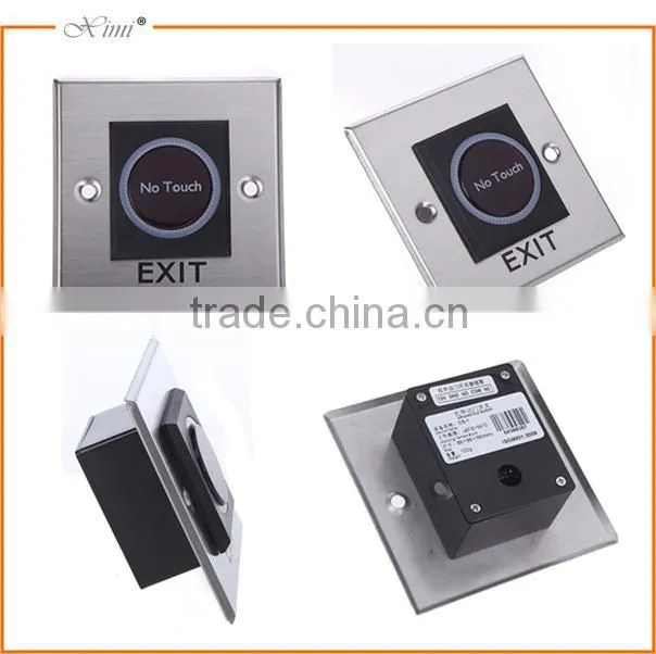 illuminated switches push button Infrared No Touch Contactless Door Release Exit Button Sensor Switch with LED Indication