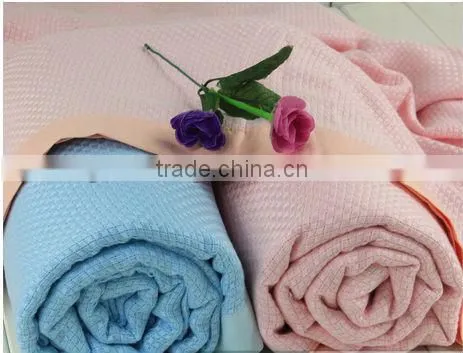 waffle bamboo blankets,bamboo blanket knitted ,bamboo blanket organic