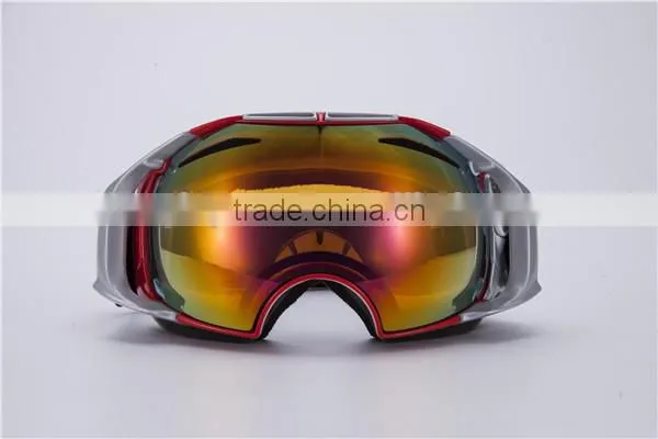 Shatter-resistant snowboard goggles for men