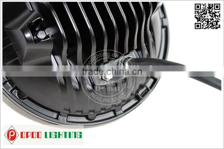 Promotion!Round 7" Led Headlight with DRL, 75W Dodge 7" Led Headlight