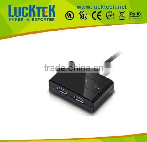 2ways double USB3.0 HUB 5Gbps ,high quality