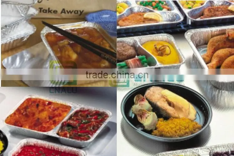 Airline Rectangular Aluminum Foil Container
