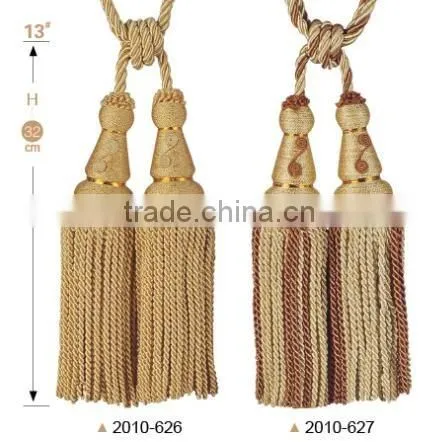 china supplier handmade flower curtain tassel manufacturer