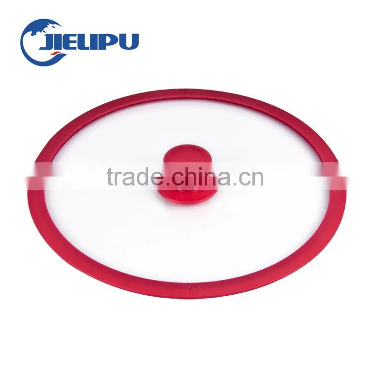 Smart Universal Lid Pots Pans Silicone Glass lid
