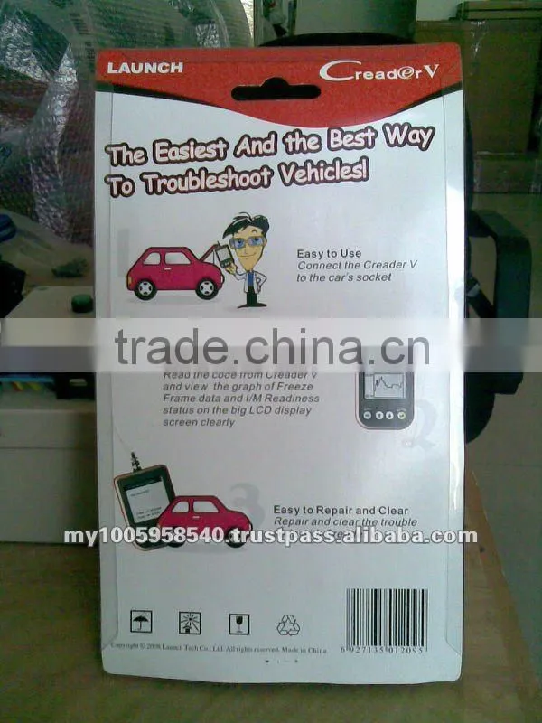 Launch Creader V free shipping
