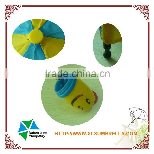 happy smile face bottle gift kids umbrella