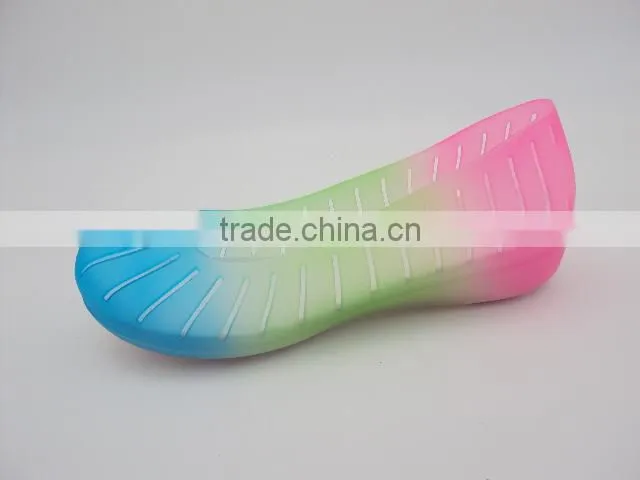 new styles gradient color woman's inject eva sandals