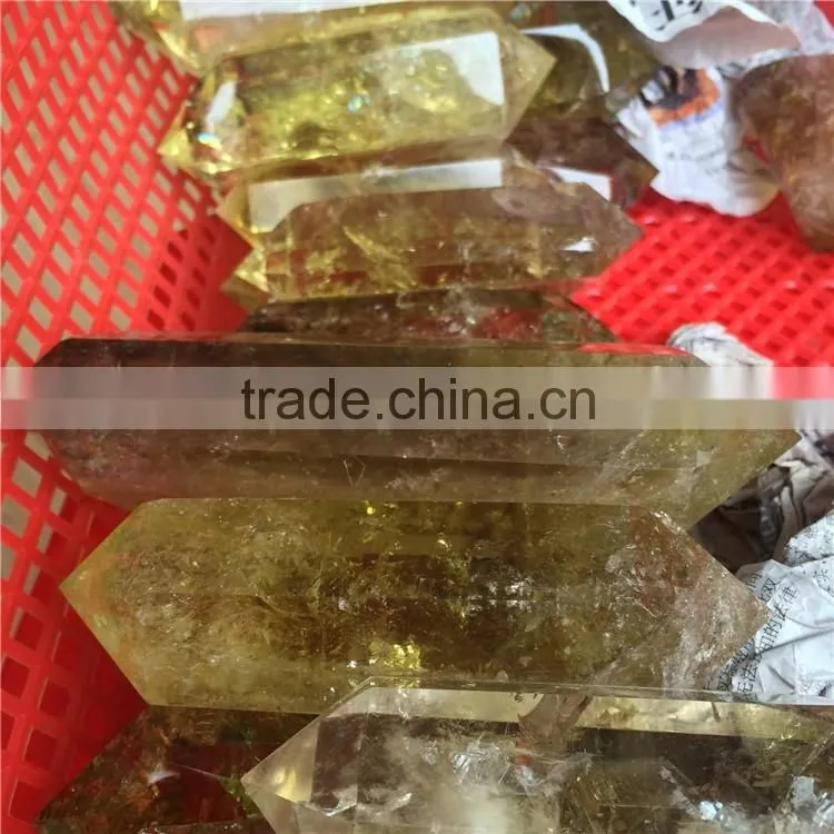 Natural Genuine Citrine Quartz Healing Crystal Pillars Points Wholesale