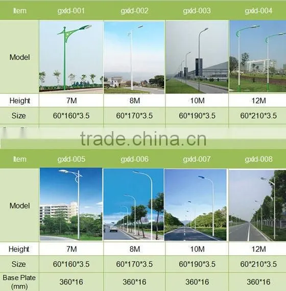 Street Lighting Pole/steel pole/street pole