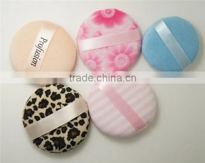 Beauty Cosmetics Flocked Cosmetic Powder Puffs