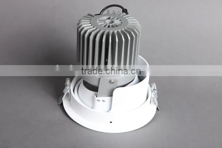 Recessed 30w 50w cob wall wash led downlight
