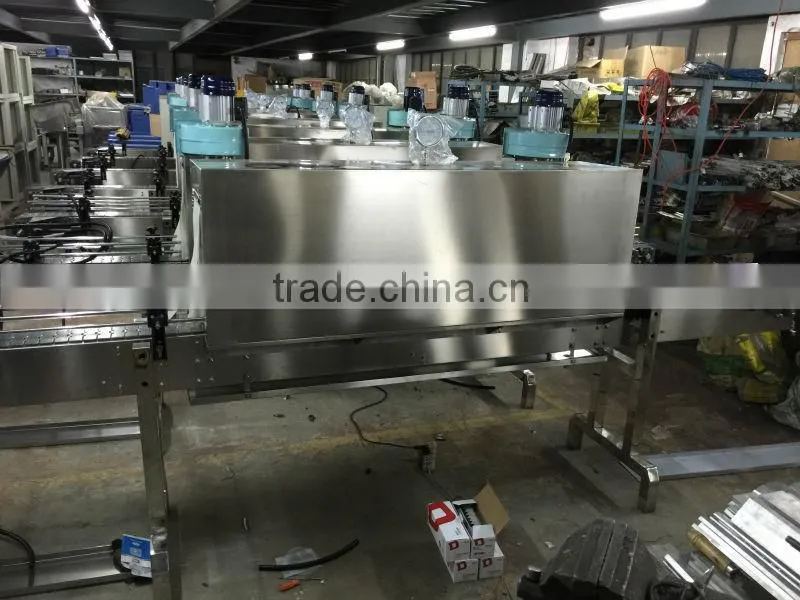 2015 Wenzhou Hongzhan GP 403 plastic bottle label heat shrinking machine