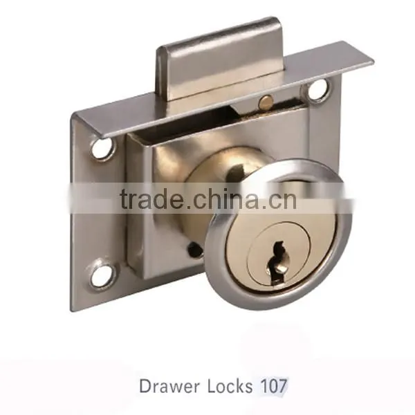 HL303C Office desk drawer lock desk drawer locks sliding drawer locks