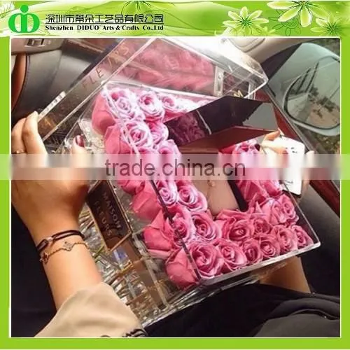 DDX-0207 Trade Assurance Luxury Flower Box Waterproof