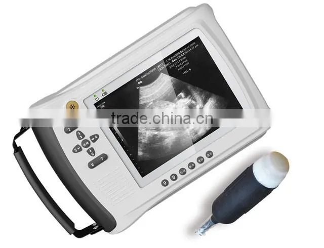 5.0 TFT LCD high resolution linear/convex Vet Ultrasound Machine diagnostic equipment for vet