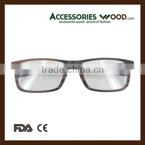 2016 Hot Sale Wood Optical Glasses with Polarized Lenses High Quality Optical Glasses