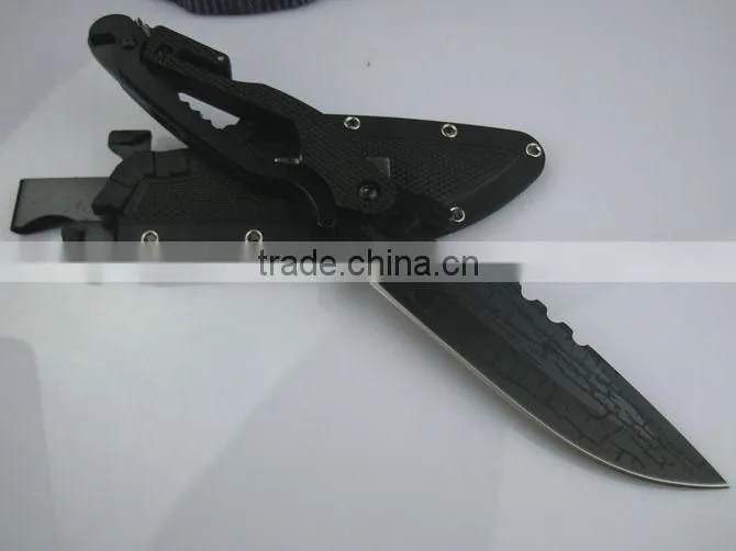 OEM Multi-function fixed survival knife tools UD401212