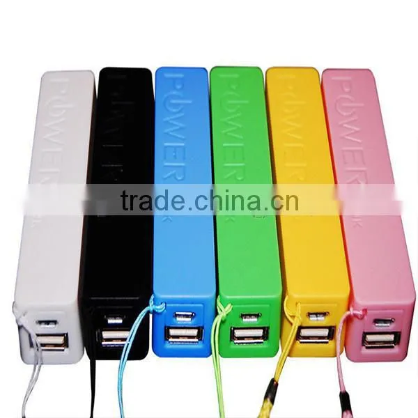 Perfume Power Bank Charger 2600mAh Mobile Phone External Battery for iPhone for iPad for iPod Tablet