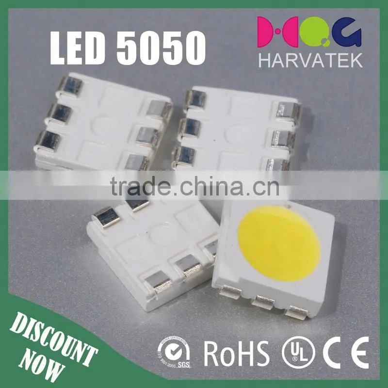 Good quality 30mA sanan epistar chip led ultra bright 3528 5050 smd led