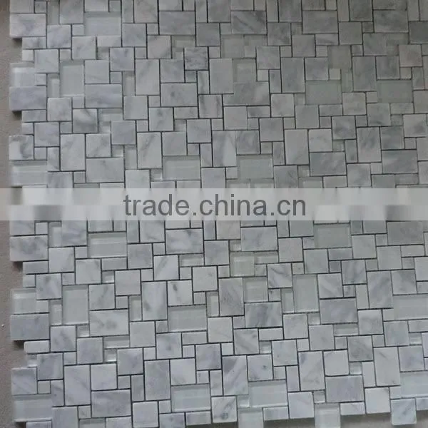 high quality home decor stone mosaic tile strip