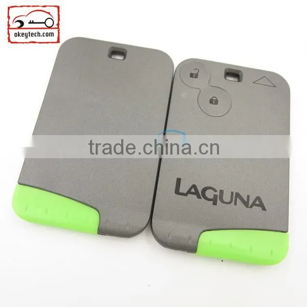 Okeytech Renault laguna key card 2 button remote key 433Mhz