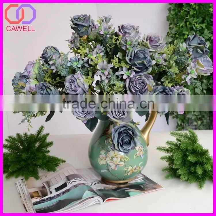 chinese supplier high quality simulation flower real touch roses