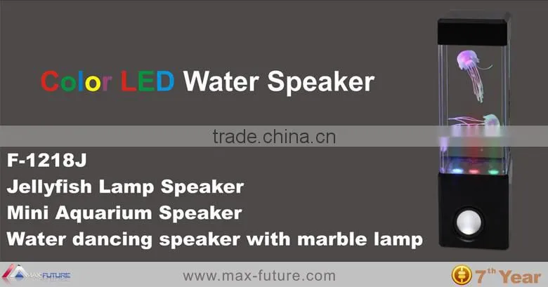 Usb Speaker with Water dancing speaker,Jellyfish Lamp (F-1218J)
