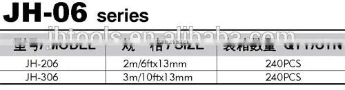 White and black ABS case MINI Measuring Tape