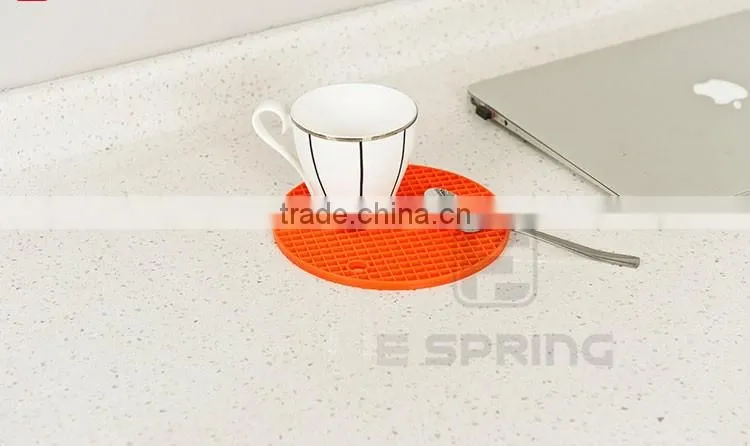 High quality Silicone hot pad/heat resistant silicone mat/silicone coaster
