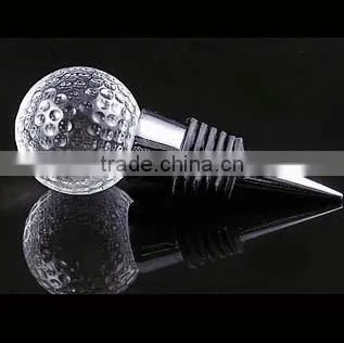 Wedding Gifts Crystal Golf Ball Wine Stoppers