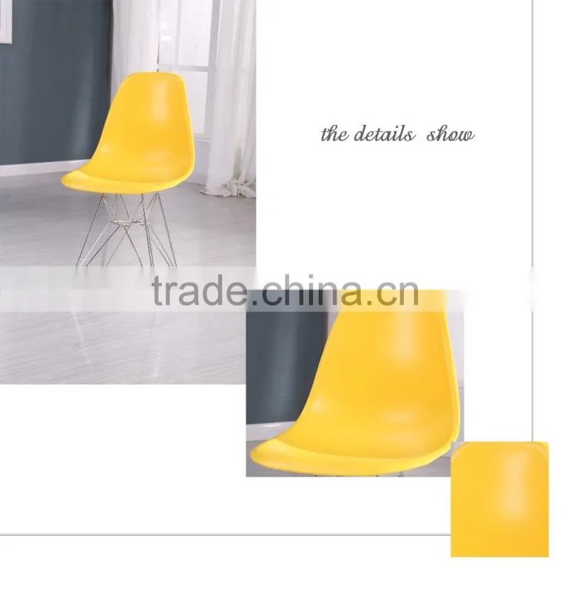 Industrial metal frame cafe chairs